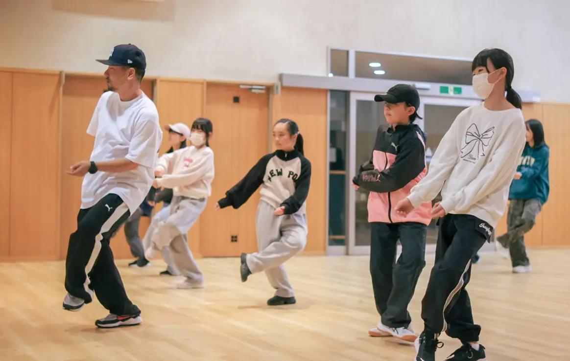 HIPHOP ダンススクールの様子